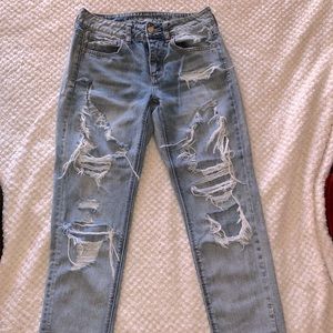 American eagle Tom girl jeans